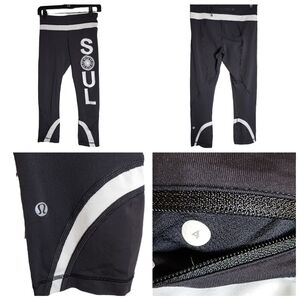 Lululemon Soulcycle cropped leggings